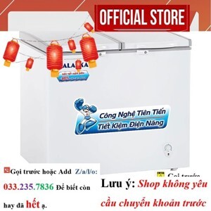 Tủ đông Alaska 2 ngăn 250 lít BDC-3067N