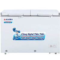 Tủ Đông Alaska Dàn Nhôm BCD-5568N 2 Ngăn 2 Cánh 550 Lít