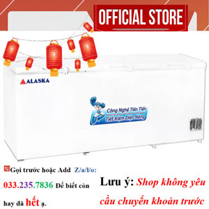 Tủ đông Alaska 1 ngăn 1400 lít HB-1400