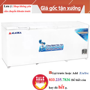 Tủ đông Alaska 1 ngăn 1400 lít HB-1400C