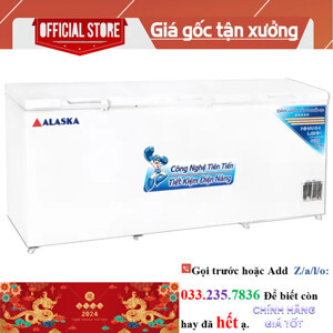 Tủ đông Alaska 1 ngăn 1400 lít HB-1400C