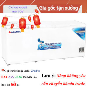 Tủ đông Alaska 1 ngăn 1400 lít HB-1400C