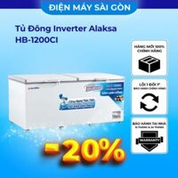 Tủ đông Alaska Inverter kính cong 400/248 lít KC-210CI