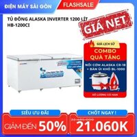 Tủ đông Alaska Inverter 1200/1015 lít HB-1200CI