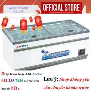 Tủ đông Alaska 1 ngăn 950 lít KN-850