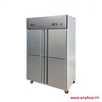 Tủ đông công nghiệp 4 cánh 1 ngăn đông và 1 ngăn mát SLLDZ4-900