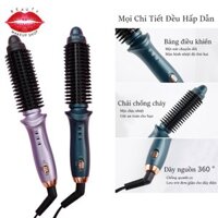 Tự Động Curl Stick Nhiệt Độ Không Đổi Thẳng Tóc Lược Máy Uốn Tóc Lười Biếng Máy Làm Thẳng Gia Đình