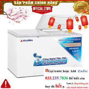 Tủ đông Alaska 1 ngăn 950 lít HB-950C