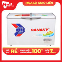 Tủ Đông Dàn Đồng Sanaky VH-4099A1 1 Ngăn 2 Cánh 400L - Hàng Chính Hãng