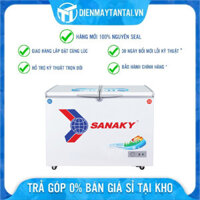 Tủ Đông Dàn Đồng Sanaky VH-2899W1  2 Chế Độ Đông, Mát 280L - Hàng Chính Hãng