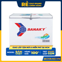 Tủ Đông Dàn Đồng Sanaky VH-2899A1 1 Ngăn 2 Cánh 280L - Hàng Chính Hãng