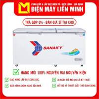 Tủ Đông Dàn Đồng Sanaky VH-6699W1  2 Chế Độ Đông, Mát 690L - Hàng Chính Hãng