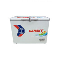 Tủ Đông Dàn Đồng Sanaky VH-3699W1  2 Chế Độ Đông, Mát 360L - Hàng Chính Hãng