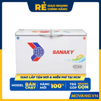 Tủ Đông Dàn Đồng Sanaky VH-4099W1  2 Chế Độ Đông, Mát 400L - Hàng Chính Hãng