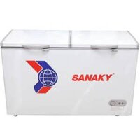 Tủ đông dàn nhôm Sanaky VH-405W2 2 ngăn 2 cánh mở