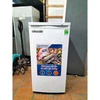 tủ đông đứng 1 cánh hiệu Hòa phát dung tích 147 lít mới 91%