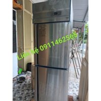 Tủ đông đứng 2 cánh,dùng cho gia đình nhà hàng,máy làm lạnh nhanh,hàng chính hãng bảo hành 1 năm