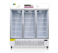 Tủ đông đứng 3 cánh kính 1m8 Oucboll LD-1800F - Hàng chính hãng