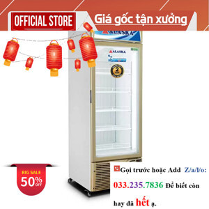 Tủ đông Alaska 1 cánh 450 lít FC-45G