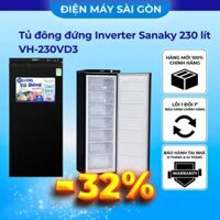 Tủ đông đứng Inverter Sanaky 230/213 lít VH-230VD3