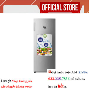 Tủ đông Sumikura 5 ngăn 150 lít SKFU-155.HSA