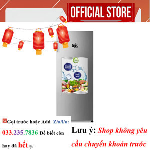 Tủ đông Sumikura 5 ngăn 150 lít SKFU-155.HSA