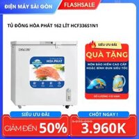 Tủ đông Hòa Phát 162 lít HCF336S1N1 [1 ngăn đông]