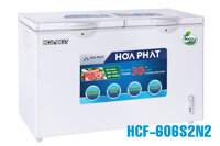 Tủ đông Hòa Phát 2 ngăn 240l dàn Nhôm HPF BN6245