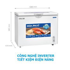 Tủ đông Hòa Phát Inverter 1 ngăn 252 lít HPF AD8252