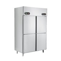 TỦ ĐÔNG INOX 4 CÁNH SANAKY 950 LÍT VH-1099W DÀN ĐỒNG