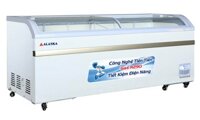 Tủ Đông Inverter Mặt Kính Cong ALASKA KC-550CI 550 Lít Dàn Đồng