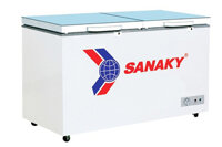 Tủ đông Inverter Sanaky 280L mặt kính cường lực VH-4099W4KD (xanh ngọc)