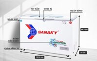 Tủ đông Inverter Sanaky VH-3699W3 360 lít