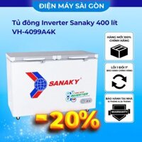 Tủ đông Inverter Sanaky 400/305 lít VH-4099A4K