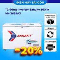 Tủ đông Inverter Sanaky 360/270 lít VH-3699A3