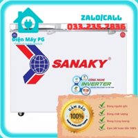 Tủ đông Inverter SANAKY VH-2599A4K 208L - MẶT KÍNH CƯỜNG LỰC, 1 NGĂN 2 CÁNH, DÀN LẠNH ĐỒNG, MIỄN PHÍ GIAO HÀNG .- Mới