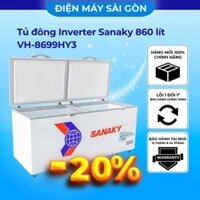 Tủ đông Inverter Sanaky 860/761 lít VH-8699HY3