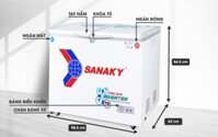 Tủ đông Inverter Sanaky VH-2599W3 250 lít