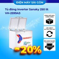 Tủ đông Inverter Sanaky 250/208 lít VH-2599A3