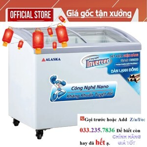 Tủ đông Alaska Inverter 1 ngăn 400 lít SC-401YCI