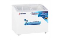 Tủ đông kính cong Alaska KC-210CI