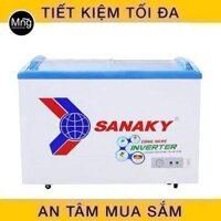 Tủ đông kính cong inverter Sanaky 340 Lít VH-4899K3