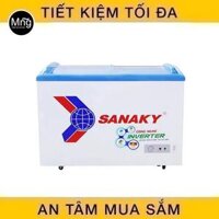 Tủ đông kính cong inverter Sanaky 260 Lít VH-3899K3