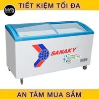 Tủ đông kính cong inverter Sanaky 210 Lít  VH-2899K3