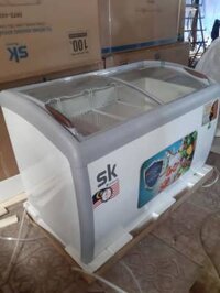 Tủ đông kính cong SK 400L