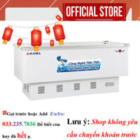 Tủ đông kính phẳng Alaska SD-8W NeW