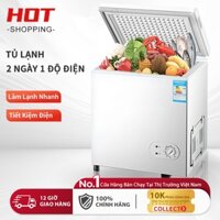 Tủ đông , làm lạnh nhanh,tiết kiệm điện,tủ đông mini trữ sữa, thực phẩm đông lạnh, không gây tiếng ồn,chính hãng