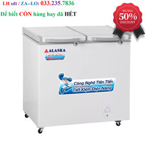 Tủ đông Alaska 2 ngăn 350 lít FCA-3600N