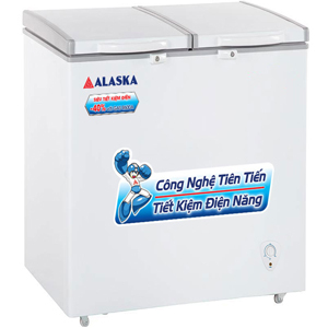 Tủ đông Alaska inverter 2 ngăn 350 lít BCD3567N