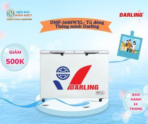 Tủ đông Darling 2 ngăn 260 lít DMF-2688WXL